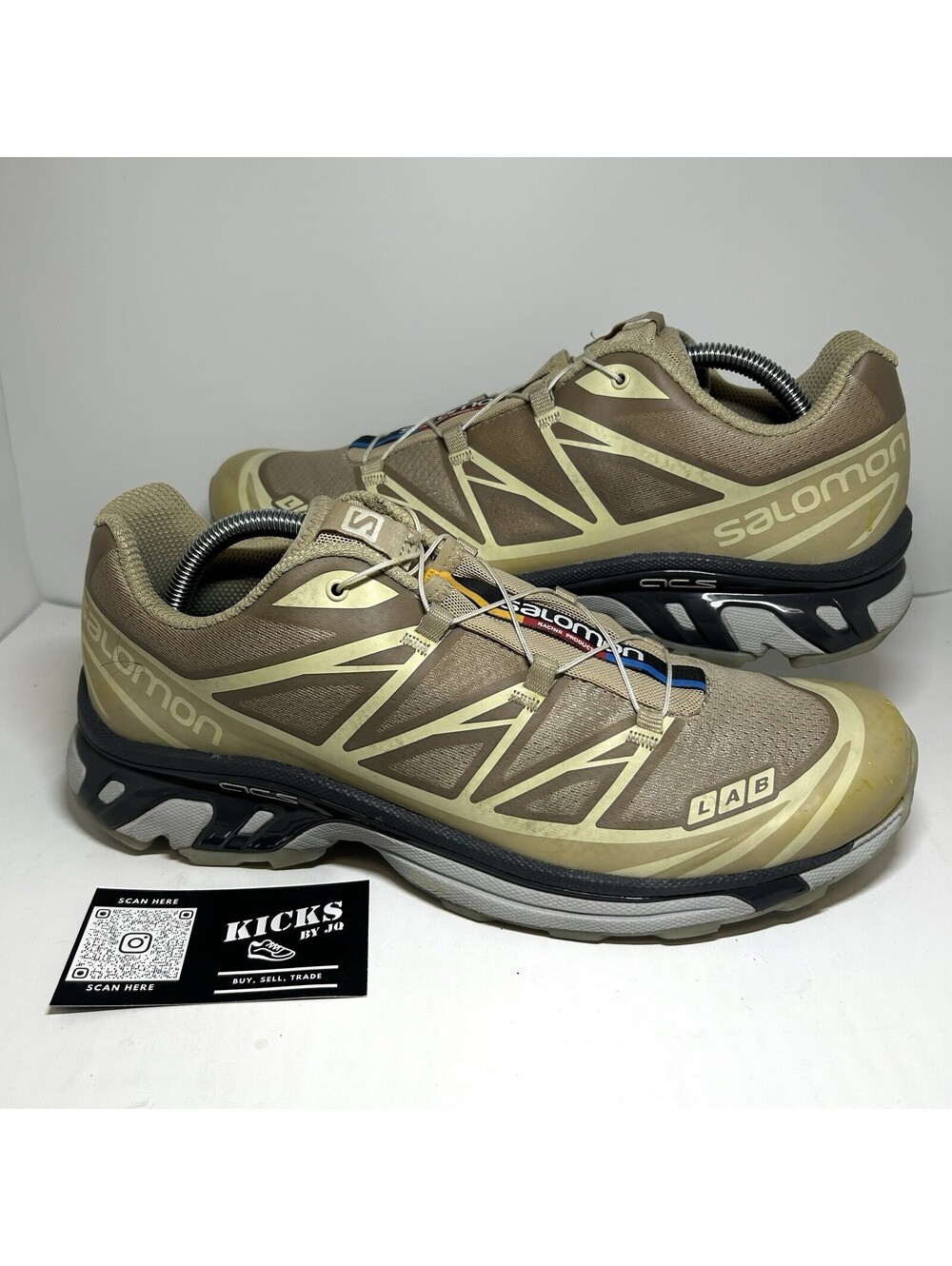 Salomon XT-6 Clear Safari 2022 - Size 9.5 - (L41641000)